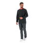Veste de cuisine homme CABBAGE - NOIR/ROUGE MEA