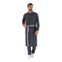 Tablier de cuisine court mixte PAPRIKA - Gris MEA