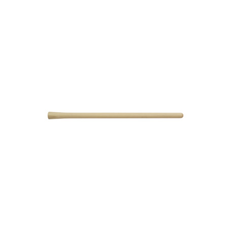 Manche en bois avec emmanchure ronde pour pioche robuste