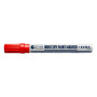 Marqueur peinture laqué pour surfaces lisses et poreuses - Rouge