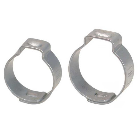 Colliers de serrage 1 oreille pour tuyaux air comprimé