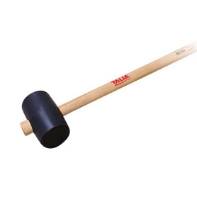 Maillet bétonnière 90mm avec manche bois - Zoom