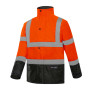 Parka | Veste de pluie haute visibilité SKY - Orange Devant