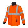 Blouson de froid matelassé haute visibilité Rocket - Orange Devant