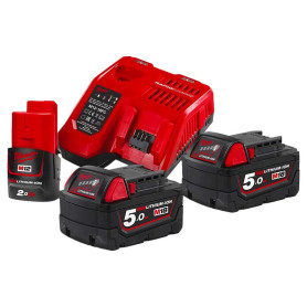 Pack batteries M18 et M12 avec chargeur - NRG M18