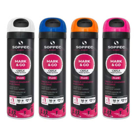 Traceur éphémère à la craie MARK & GO 500 ml