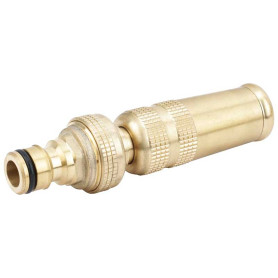 Lance arrosage laiton avec raccord rapide monobloc