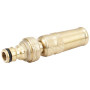 Lance arrosage laiton avec raccord rapide monobloc