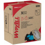 Chiffon blanc WYPALL boite carton 60 feuilles absorbant - Boite