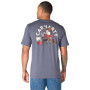 T-shirt poche poitrine décontracté IRVINE GRILL - Dos