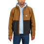 Veste à capuche STORM DEFENDER - Marron Devant