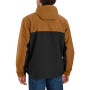 Veste à capuche STORM DEFENDER - Marron Dos