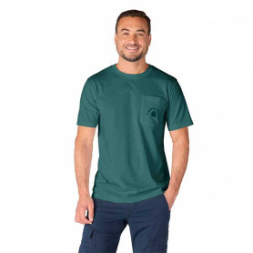 T-shirt poche poitrine décontracté IRVINE