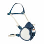 Demi-masque 4251+ avec filtres intégrés FFA1P2 R D - Côté