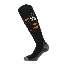 Chaussette chaleur haute bouclette laine