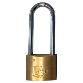 Cadenas en laiton à anse extra longue E50ELS