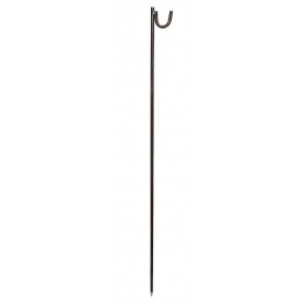 Piquet porte lanterne acier 1,30 m
