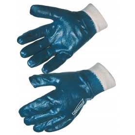 Gants Tous Travaux Réutilisables  Lot 50 Paires Gants Latex sur Jersey