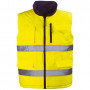 Gilet réversible haute visibilité Hi-Way jaune