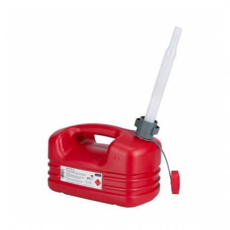 Jerrycan plastique avec bec flexible 5L