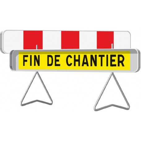 Panneau de signalisation temporaire K2