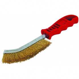 Brosse métal convexe