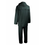 Ensemble de pluie vert polyamide