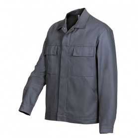 Veste de travail coton gris