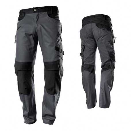 Pantalon modern stretch anthracite