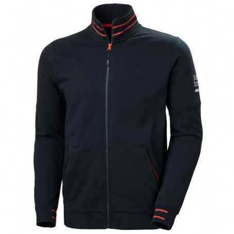 Sweat zippé KENSINGTON HH - Bleu Avant