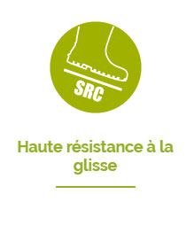 Haute résistance à la glisse