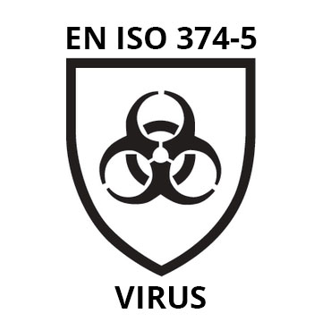 EN ISO 374-5 | virus