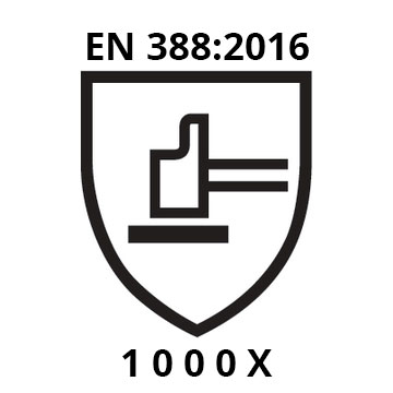 EN 388 : 2016 - 1000X