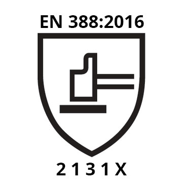 EN 388 : 2016 - 2131X