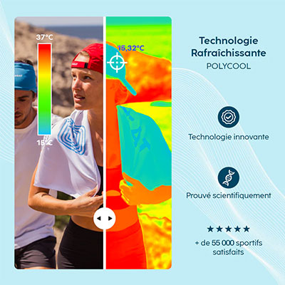 Casquette rafraîchissante anti-chaleur - MEA 3