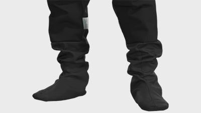 Les chaussettes intégrées permettent une utilisation professionnelle des chaussures