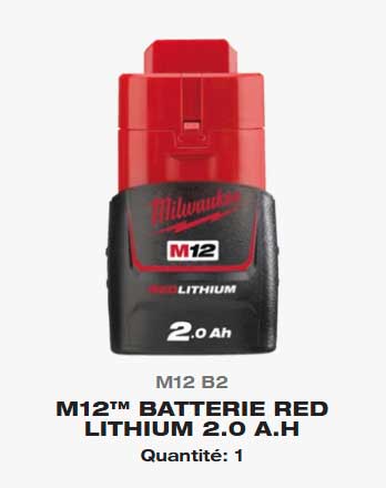 Pack batteries M18 et M12 avec chargeur - NRG M18 - Inclus : M12