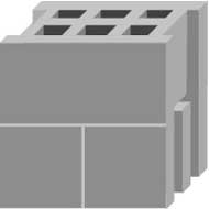 Foret 4G4 marteau 4 taillants compatible SDS-plus - Parpaing