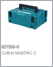 Perceuse visseuse DDF490RTJ - Coffret MAKPAC 2