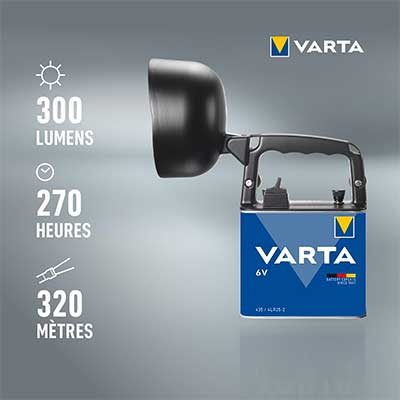 Projecteur LED de chantier Work Light BL40 6V - 300 lumens
