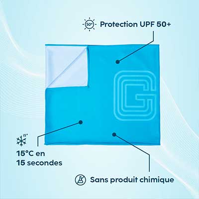 Serviette rafraichissante G-HEAT - MEA 1