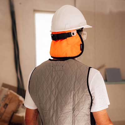 Sous-casque rafraîchissant avec protection nuque - MEA 3