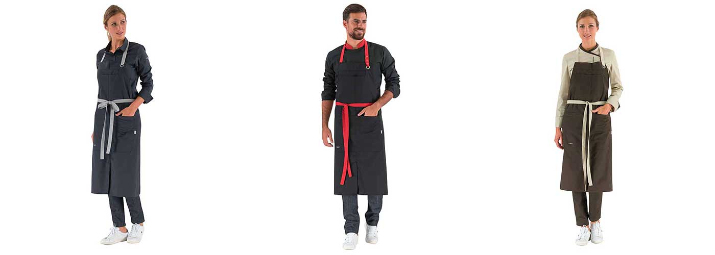 Tablier de cuisine mixte CLOVE - MEA Couleur