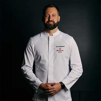 Veste de cuisine homme BASIL2 - MEA Blanc Homme