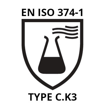 EN374-1:2016 | Type C.K3