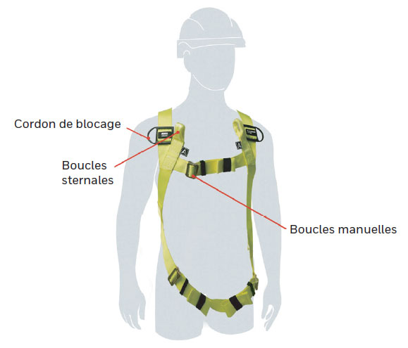 Sangle de sécurité à 2 points