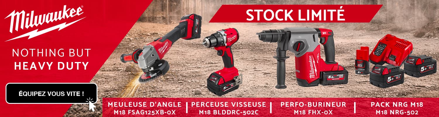 Nouveautés MILWAUKEE
